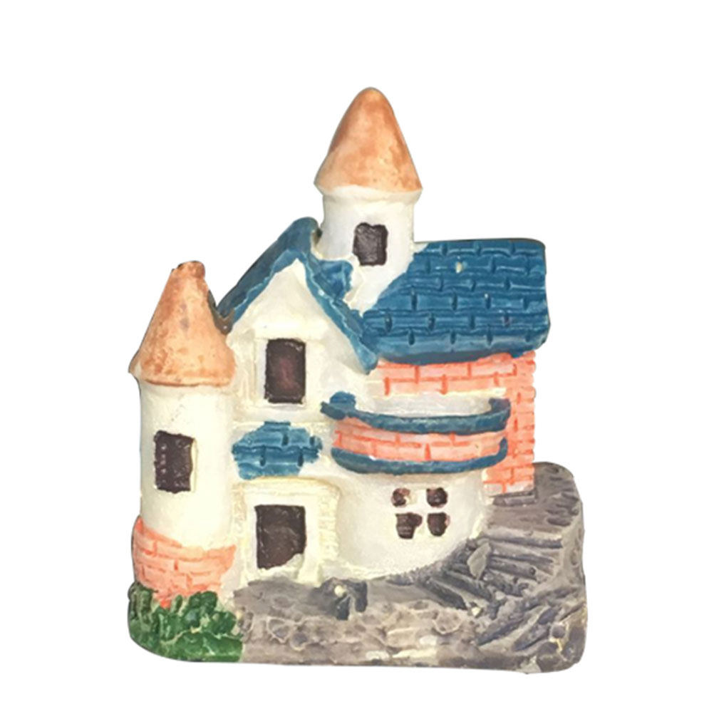Bonsai Garden House - Premium synthetisch hars mini-huisje voor micro-landschapskunst,