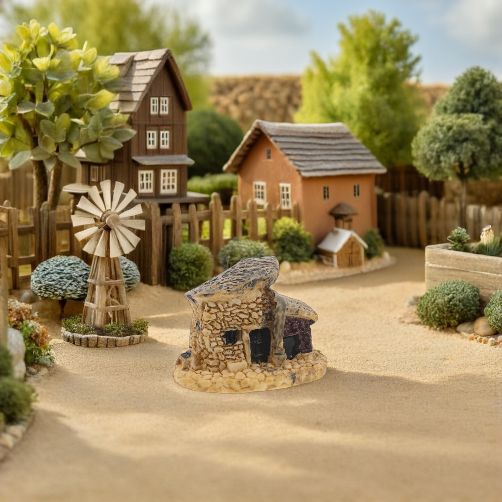 8-delige vintage micro-cottage - Bonsai Garden House recensie en prijs