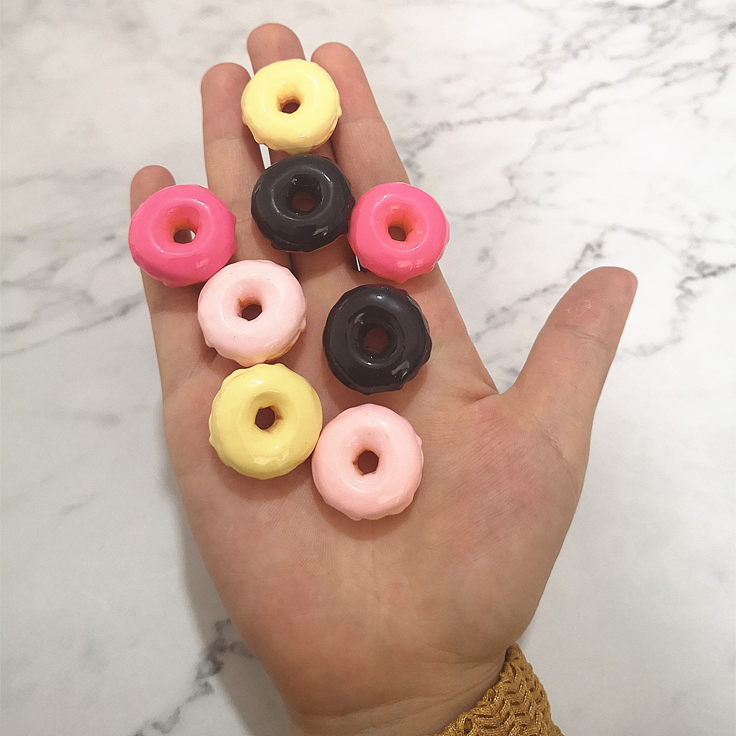 6pcs Donuts/Dessert/Donut/Mini - Bonsai Garden House recensie en prijs